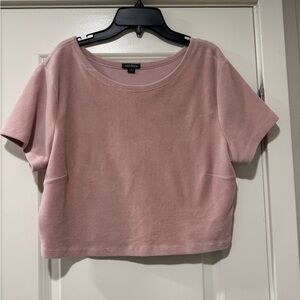Wild Fable Dusty Pink Crop Top